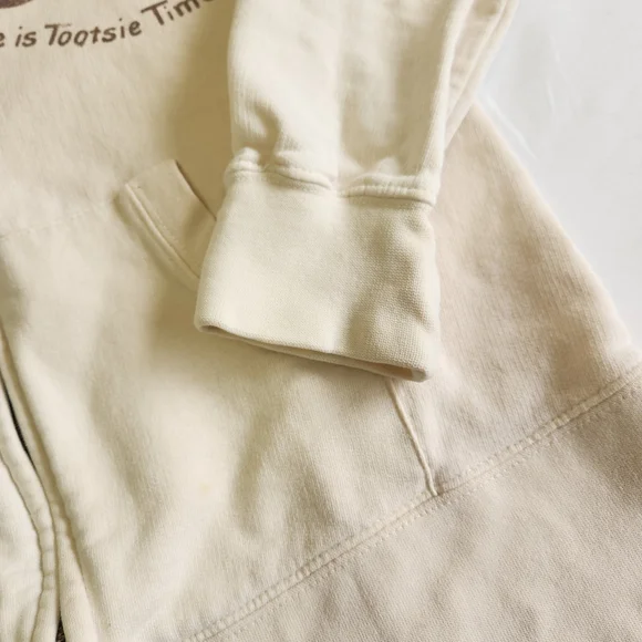 Vintage 2006 Tootsie Roll Hoodie Sweatshirt Womens S Y2K Retro Hipster - Picture 5 of 9